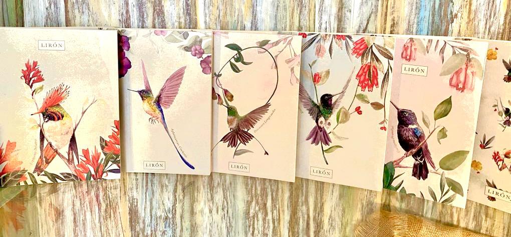 LIBRETAS TAPA BLANDA COLIBRÍES DE COLOMBIA