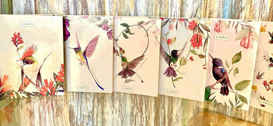 LIBRETAS TAPA BLANDA COLIBRÍES DE COLOMBIA